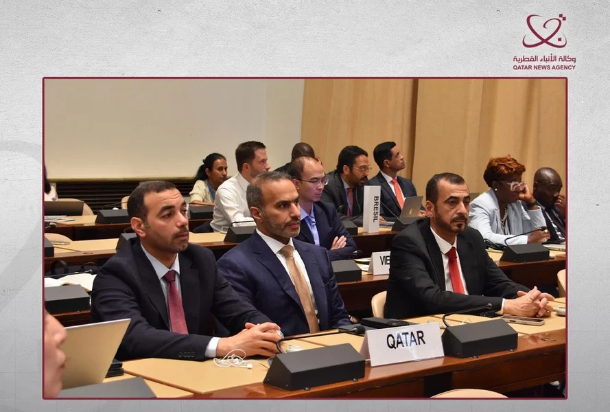 وفد قطر في اجتماع حماية المستهلك بجنيف